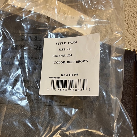 Tory Burch Deep Brown Romy Shoulder Bag - Picture 9 of 9